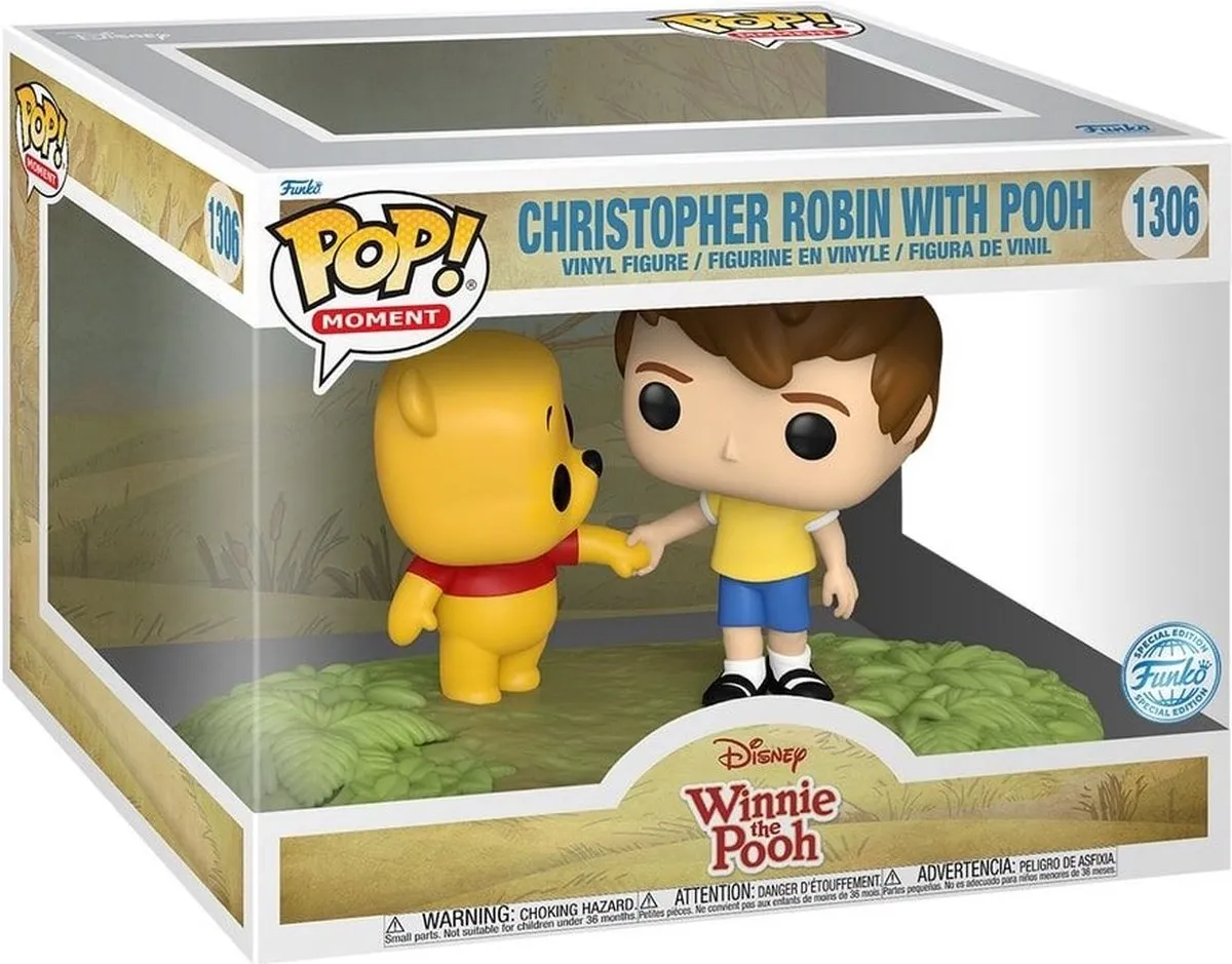 Funko Pop Moments Disney Christopher Robin met Pooh #1306