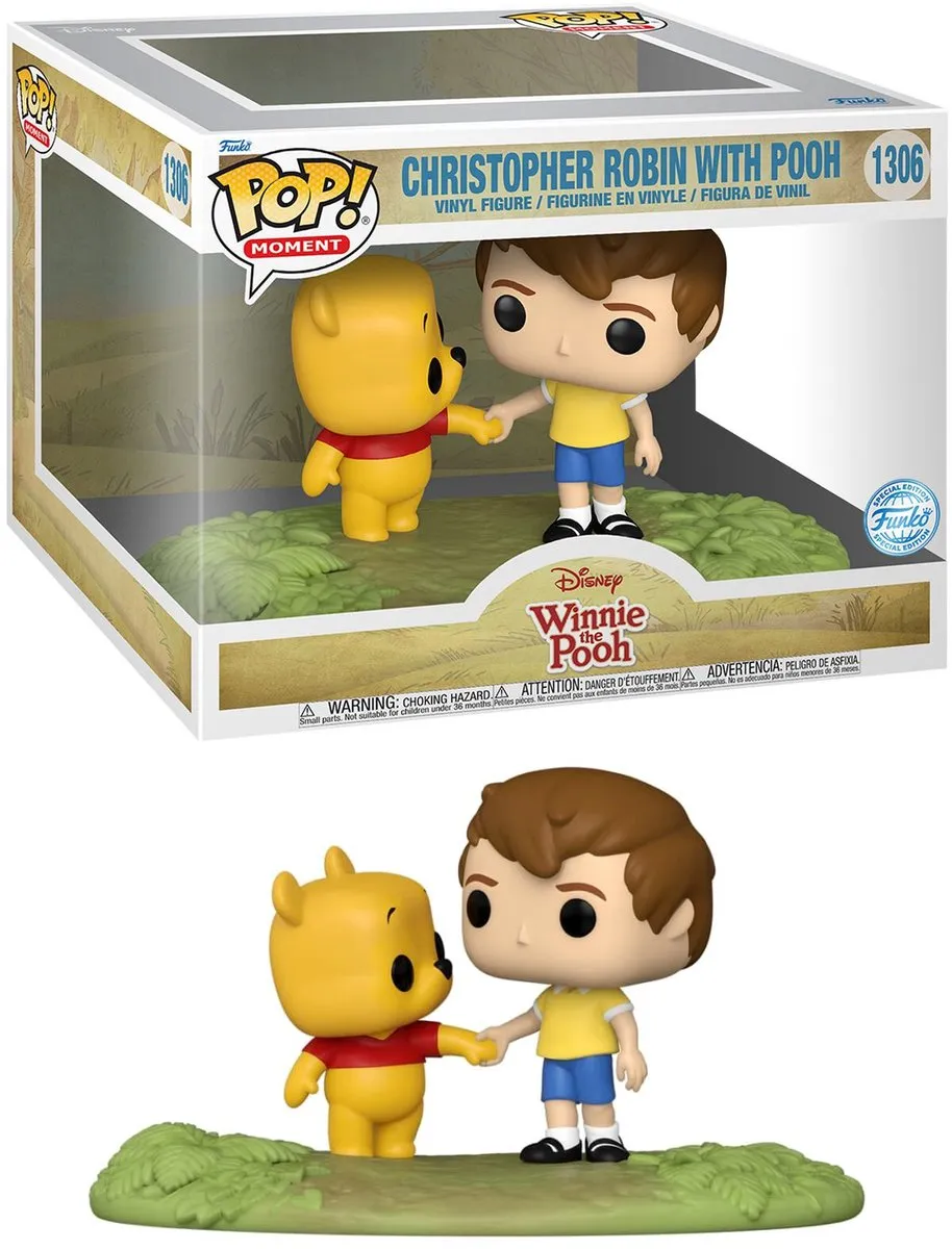 Funko Pop Moments Disney Christopher Robin met Pooh #1306 - Multi