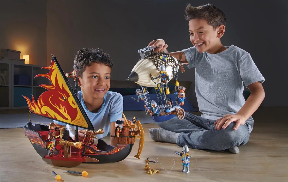 Playmobil Novelmore Dario's Zeppelin 70642 - Multicolor