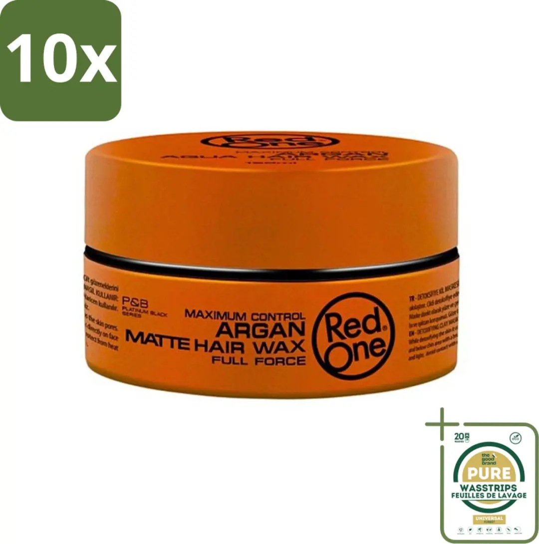 Red One Argan Matte Haarwax 150ml