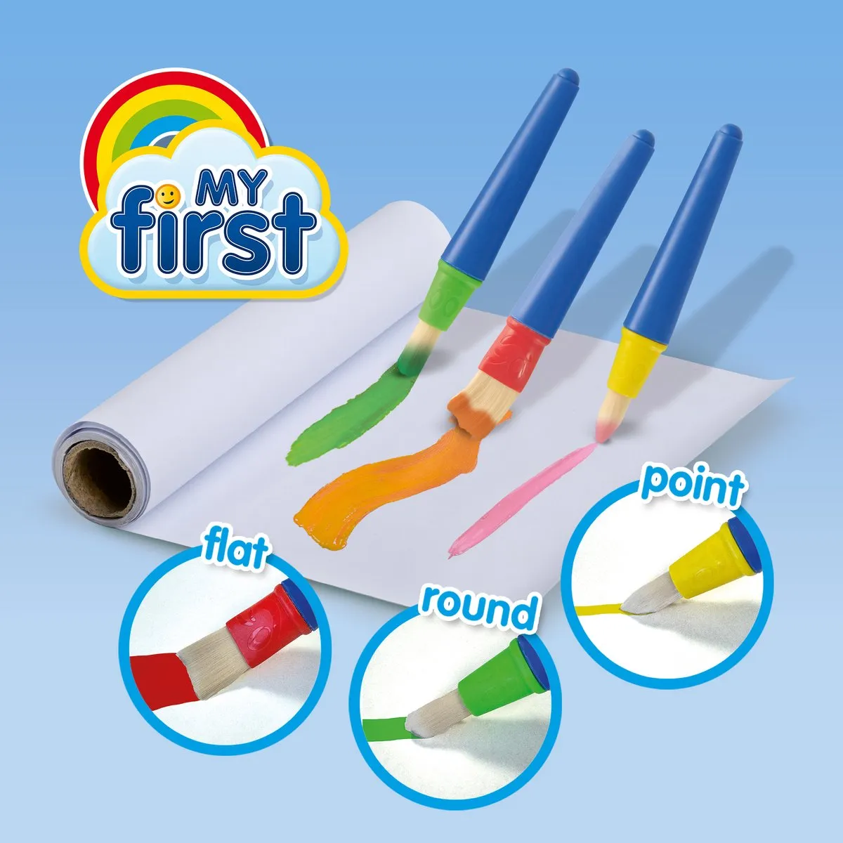 SES Creative Bluey Vingerverf Mega Set - 25 Stuks