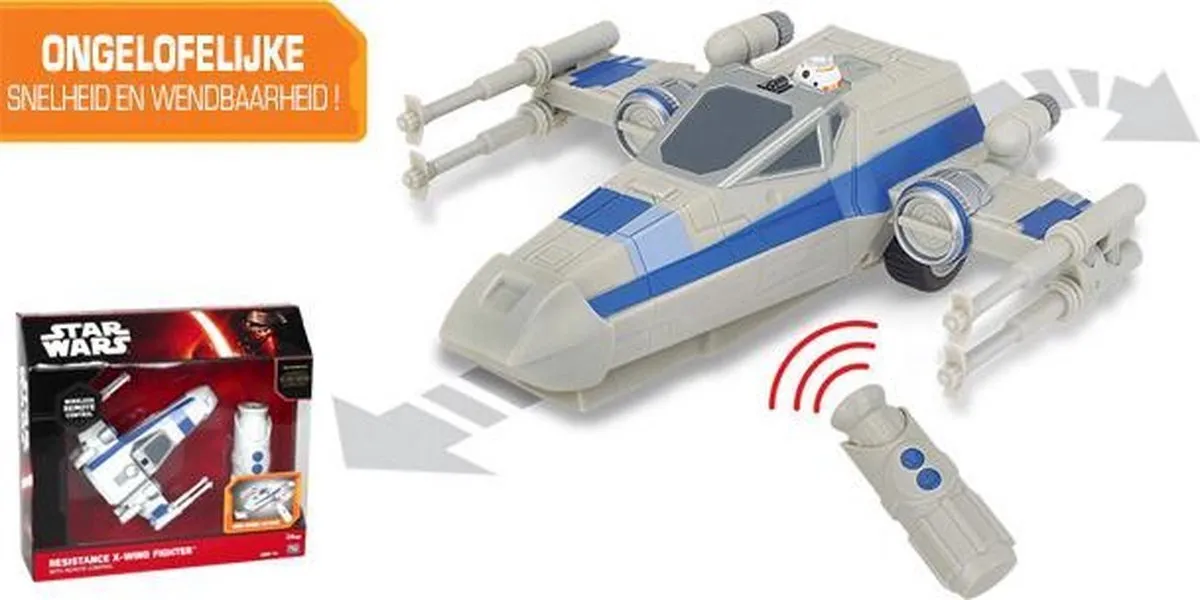 Star Wars Heroes Starfighter Infrarood 15cm - Grijs