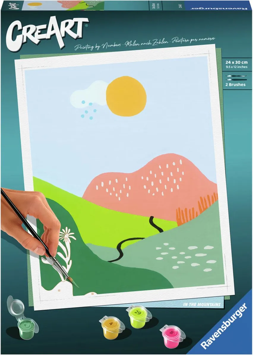Ravensburger In the Mountains Schilderen op nummer