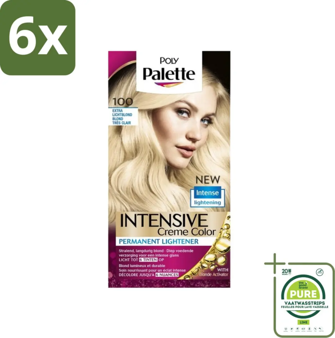Schwarzkopf Poly Palette Haarverf 100 Extra Licht Blond - 690ml