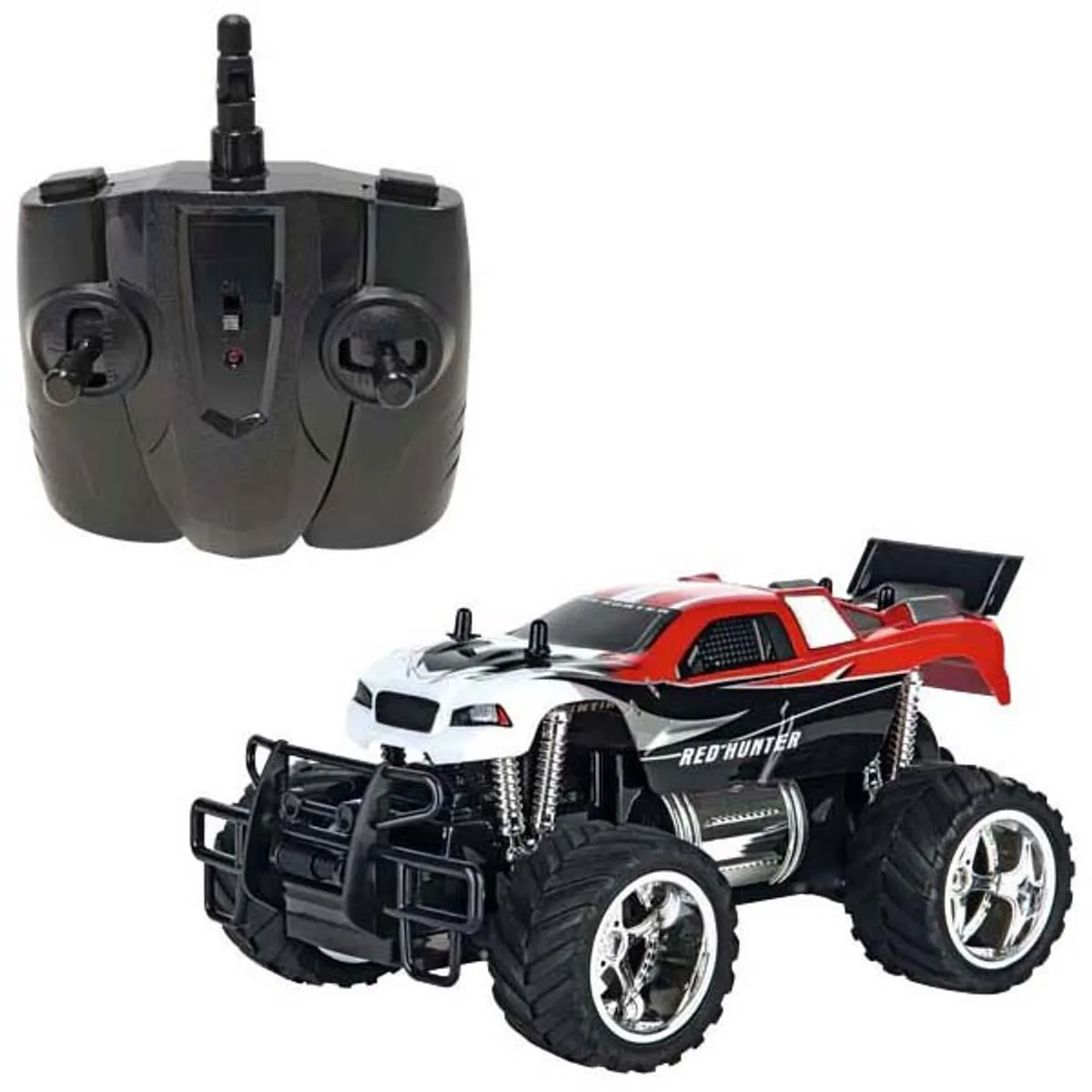 Carrera Red Hunter X RC Auto 1:18 - Rood/Wit - 2,4GHz