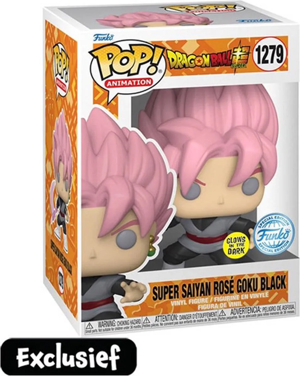 Funko Pop Animation Dragon Ball Super Goku Black Glow in the Dark #1279 - Multi