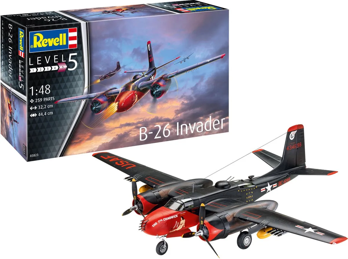 Revell 03823 B-26C Invader Modelbouwpakket