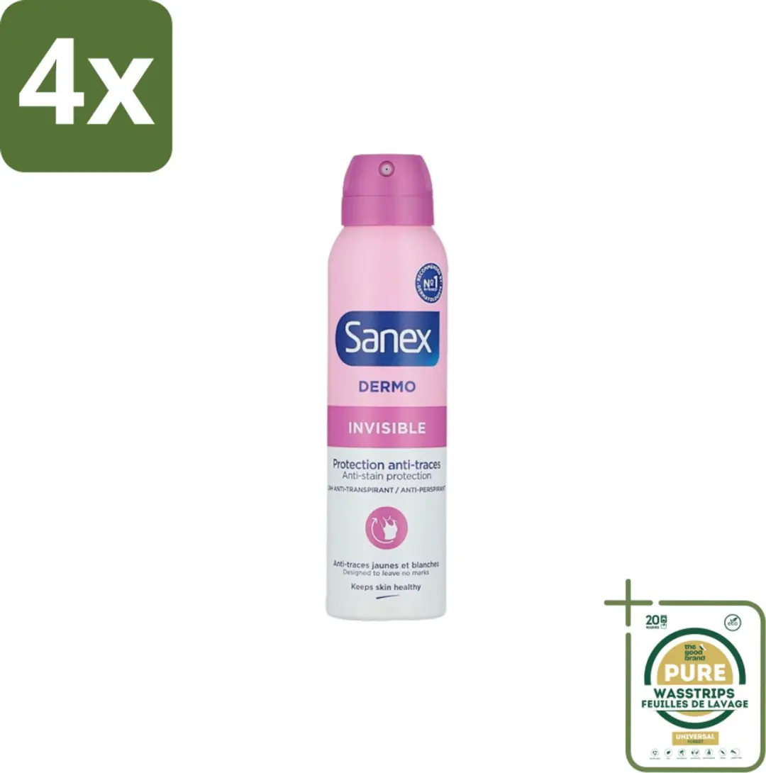 Sanex Dermo Invisible Deodorant Spray 150ml