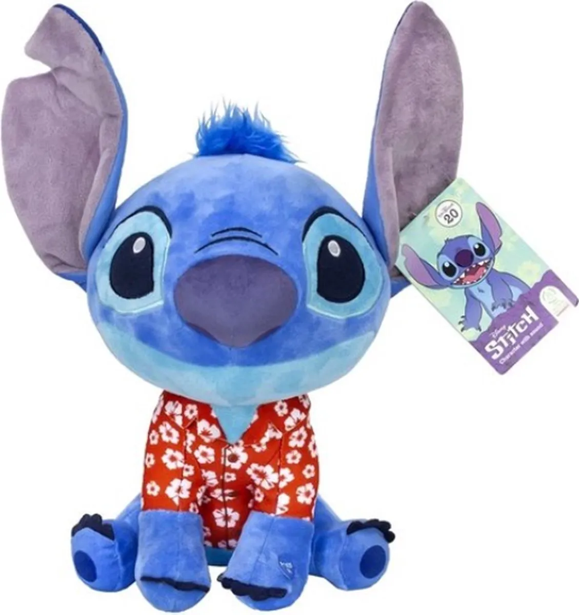 Disney Stitch Hawaii Knuffel 30cm - Pluche