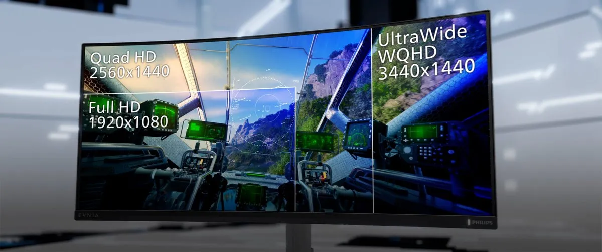 Philips Evnia 34M2C6500 Ultrawide Gaming Monitor - 34" 1800R QD-QHD 175Hz