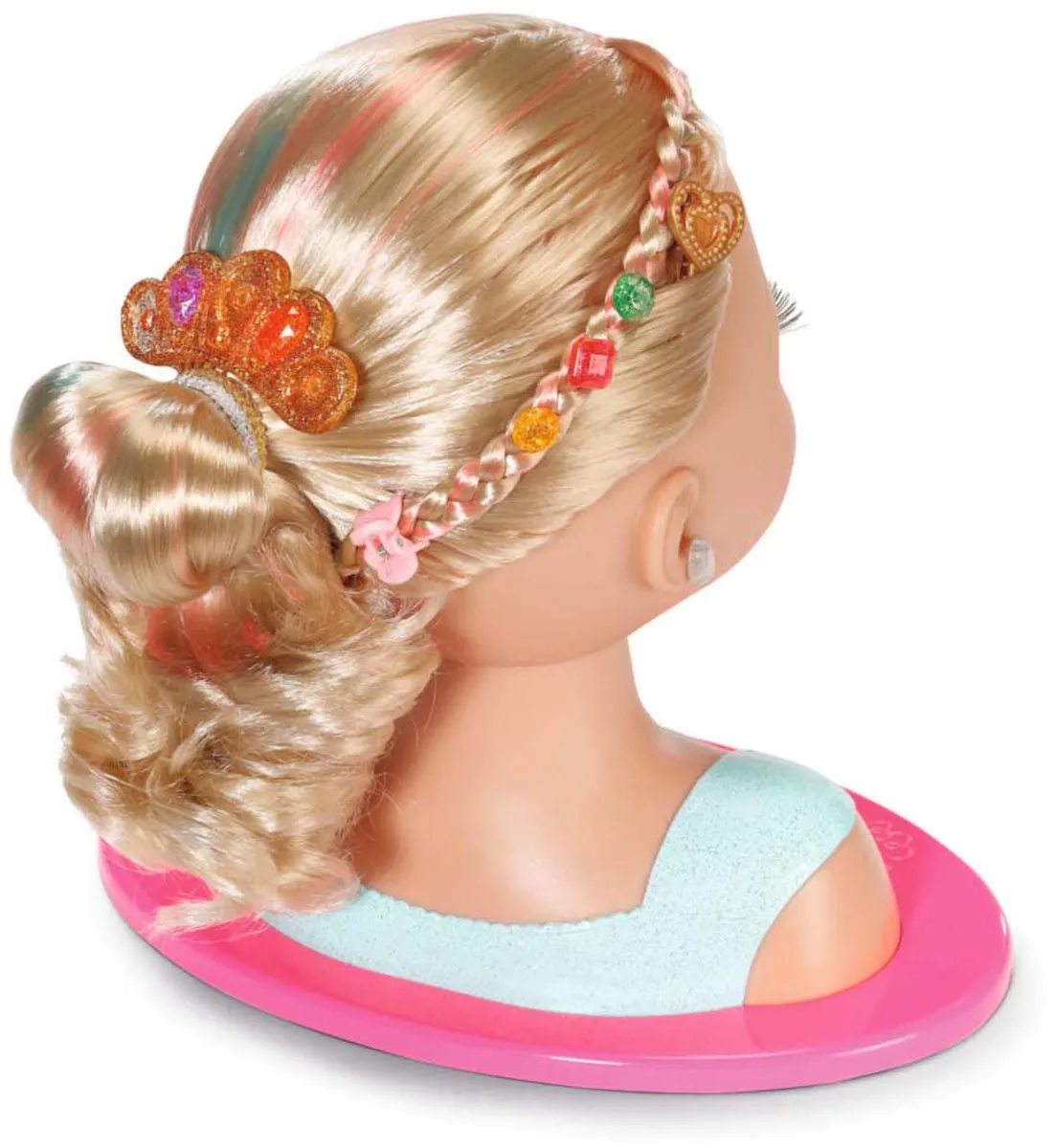 Baby Born Sister Stylinghoofd Prinses Kaphoofd - Blond met Kleurtjes