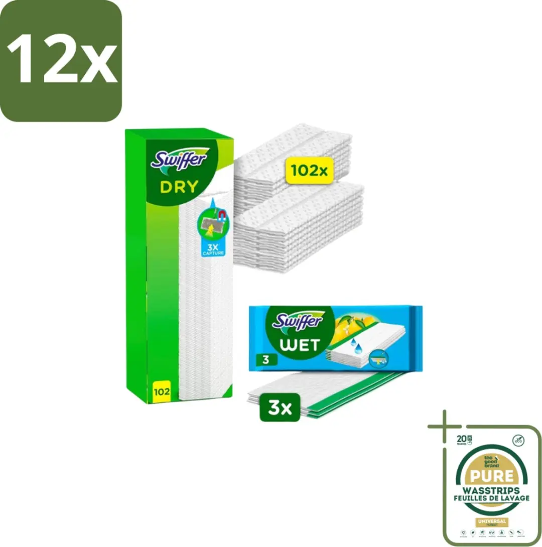 Swiffer Dry Navullingen 123 Stuks