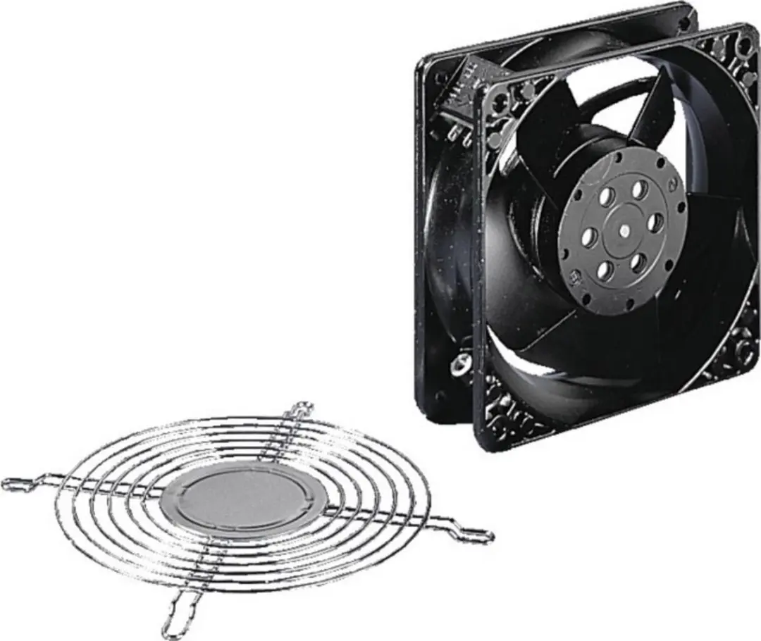 Rittal SK 3236.124 Schakelkastventilator 24V DC - 60x60x25mm Grijs - afbeelding 2 van 3