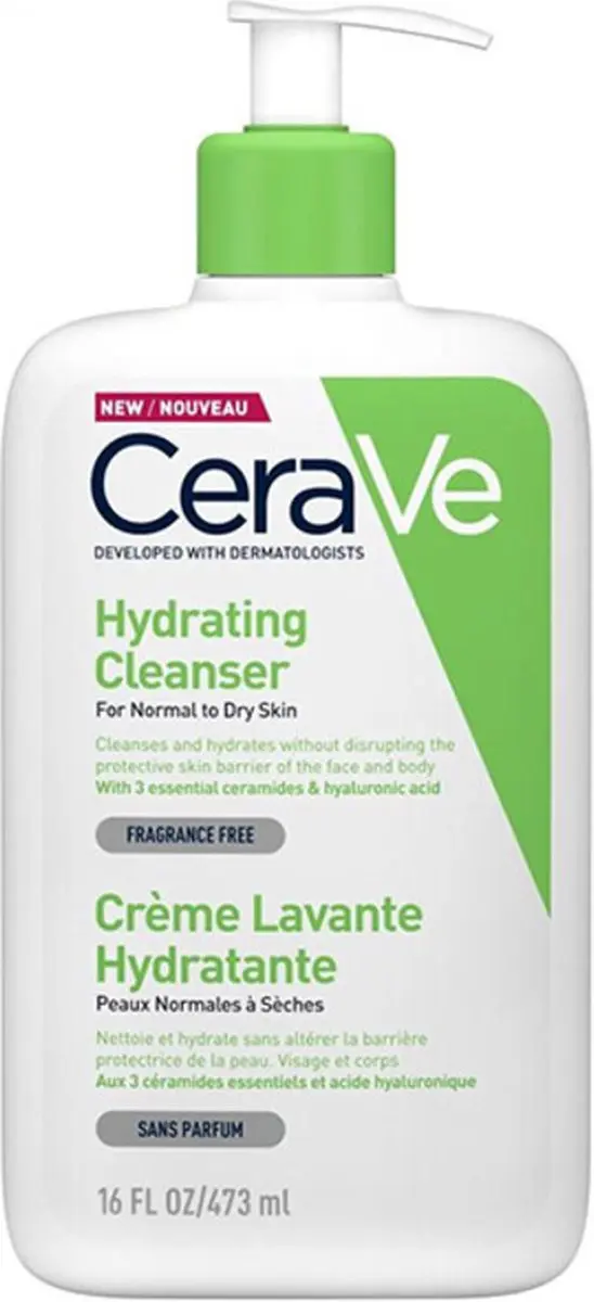 CeraVe Hydraterende Reinigingscrème 3x473ml