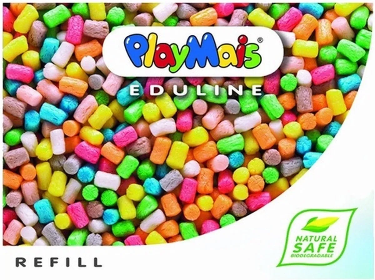 PlayMais Eduline Navulling 6300 Stukjes - Multicolor