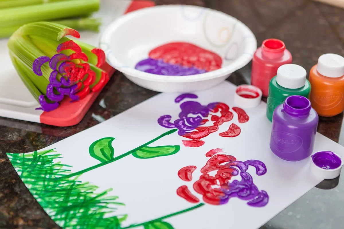 Crayola Afwasbare Verfset 10 Kleuren - 60ml