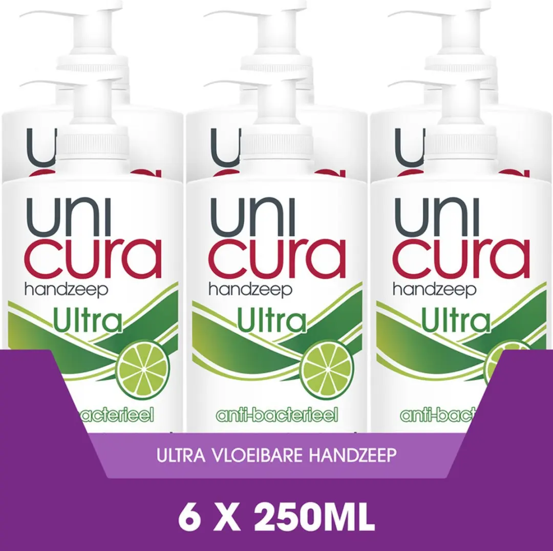 Unicura Ultra Antibacteriële Handzeep 250ml