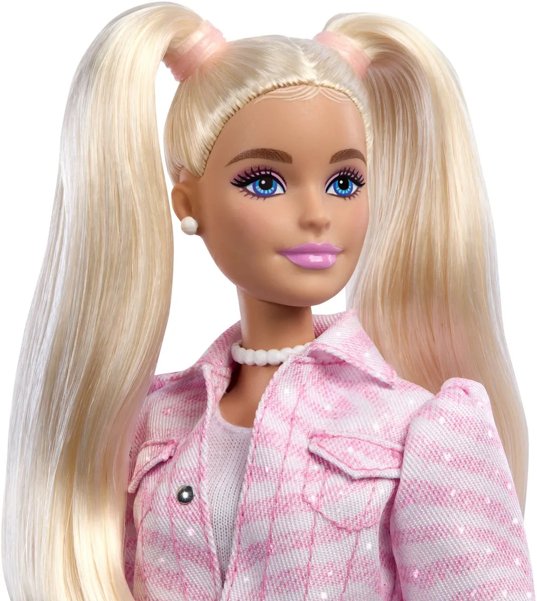 Barbie JJN69 Modepop - Roze Denim Jasje & Rok