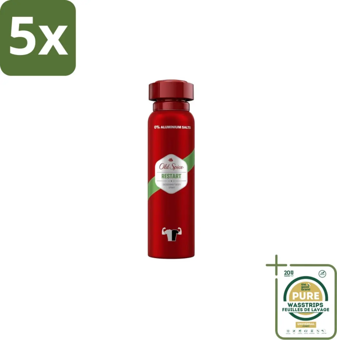 Old Spice Deospray Restart 150ml - 5x750ml