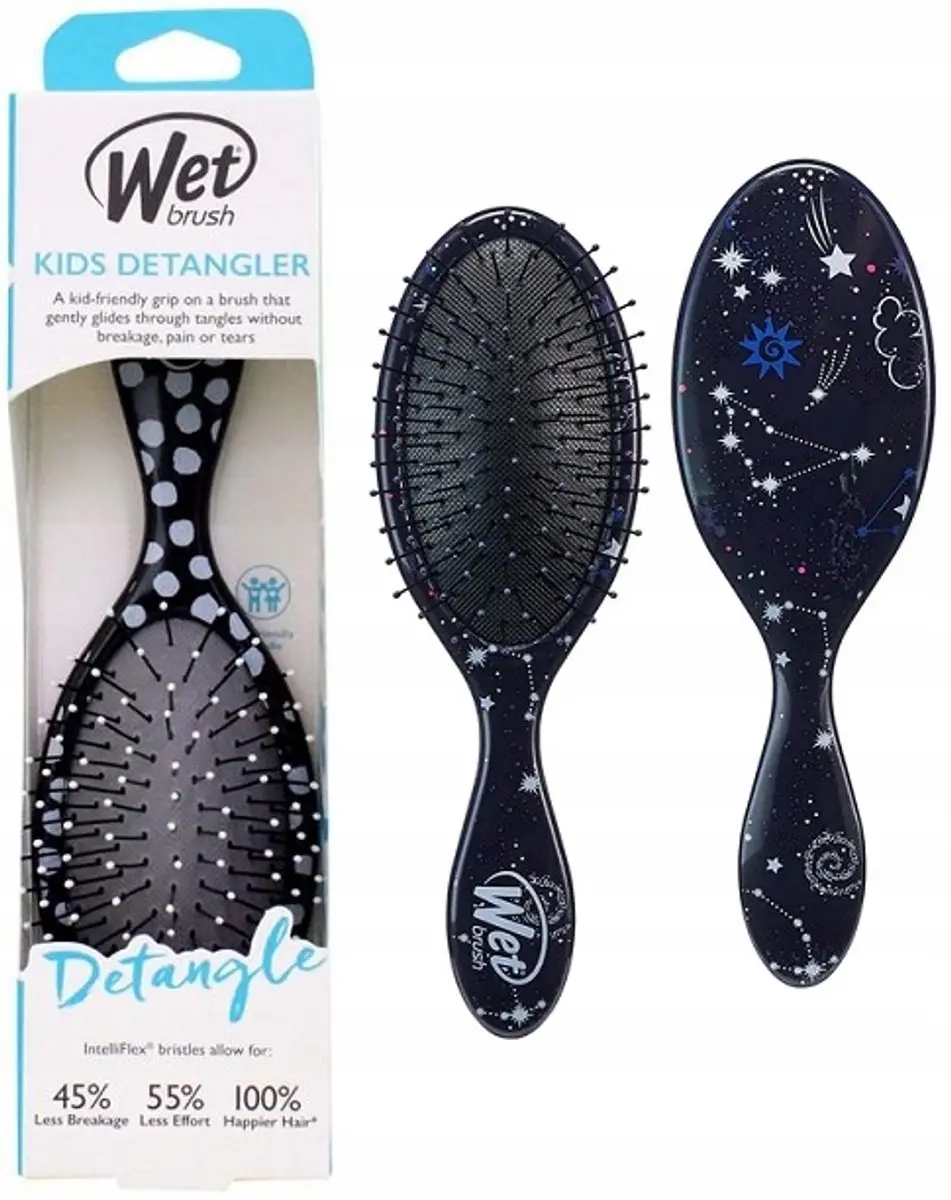 The Wet Brush Kinder Haarborstel Detangler Galaxy