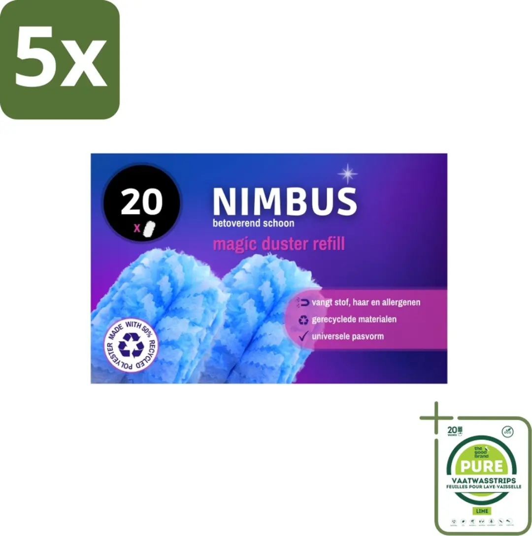 Nimbus Magic Duster Navulling 20 Stuks