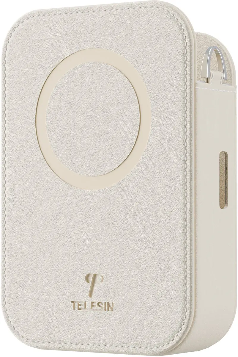 Telesin Mini Fotoprinter AR ZINK 2x3 Inch - Wit