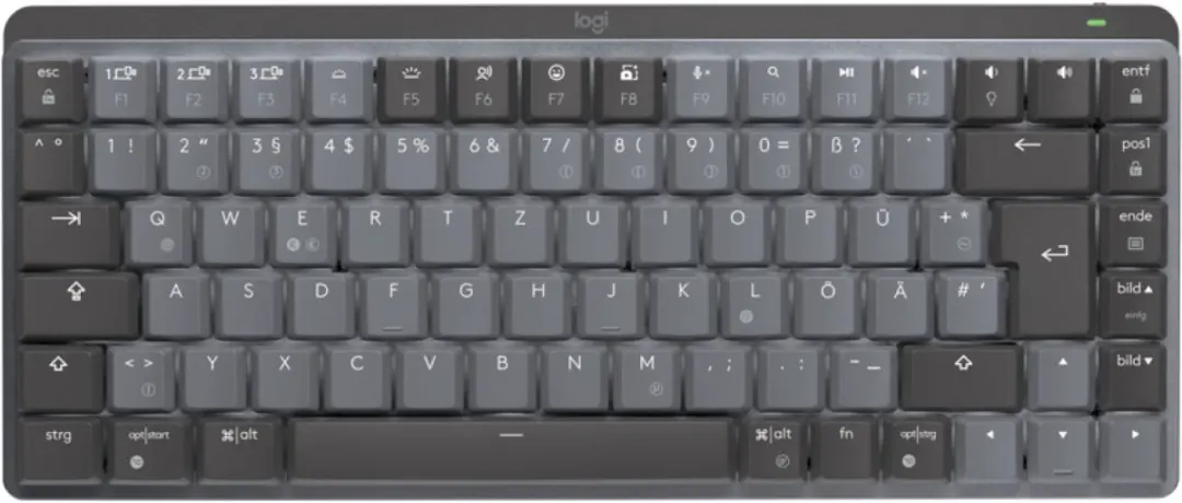 Logitech MX Mechanical Mini QWERTZ Draadloos Toetsenbord