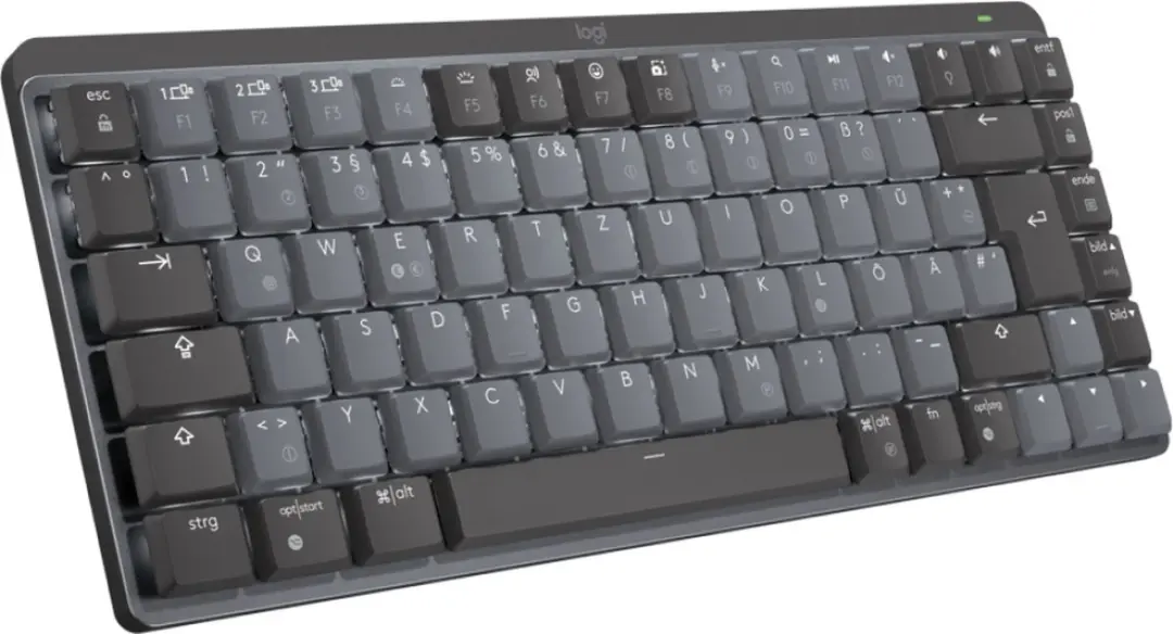 Logitech MX Mechanical Mini QWERTZ Draadloos Toetsenbord - Grafiet