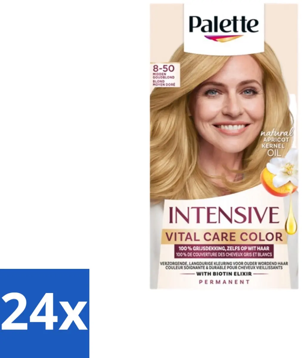 Schwarzkopf Poly Palette 8-50 Midden Goudblond Haarverf