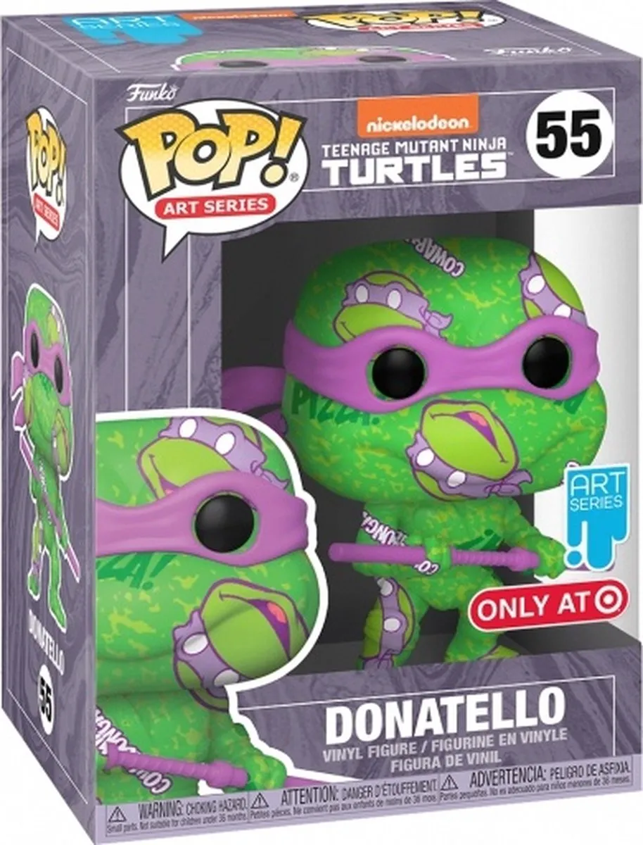 Funko Pop! Ninja Turtles Donatello #55 - Veelkleurig - afbeelding 2 van 4