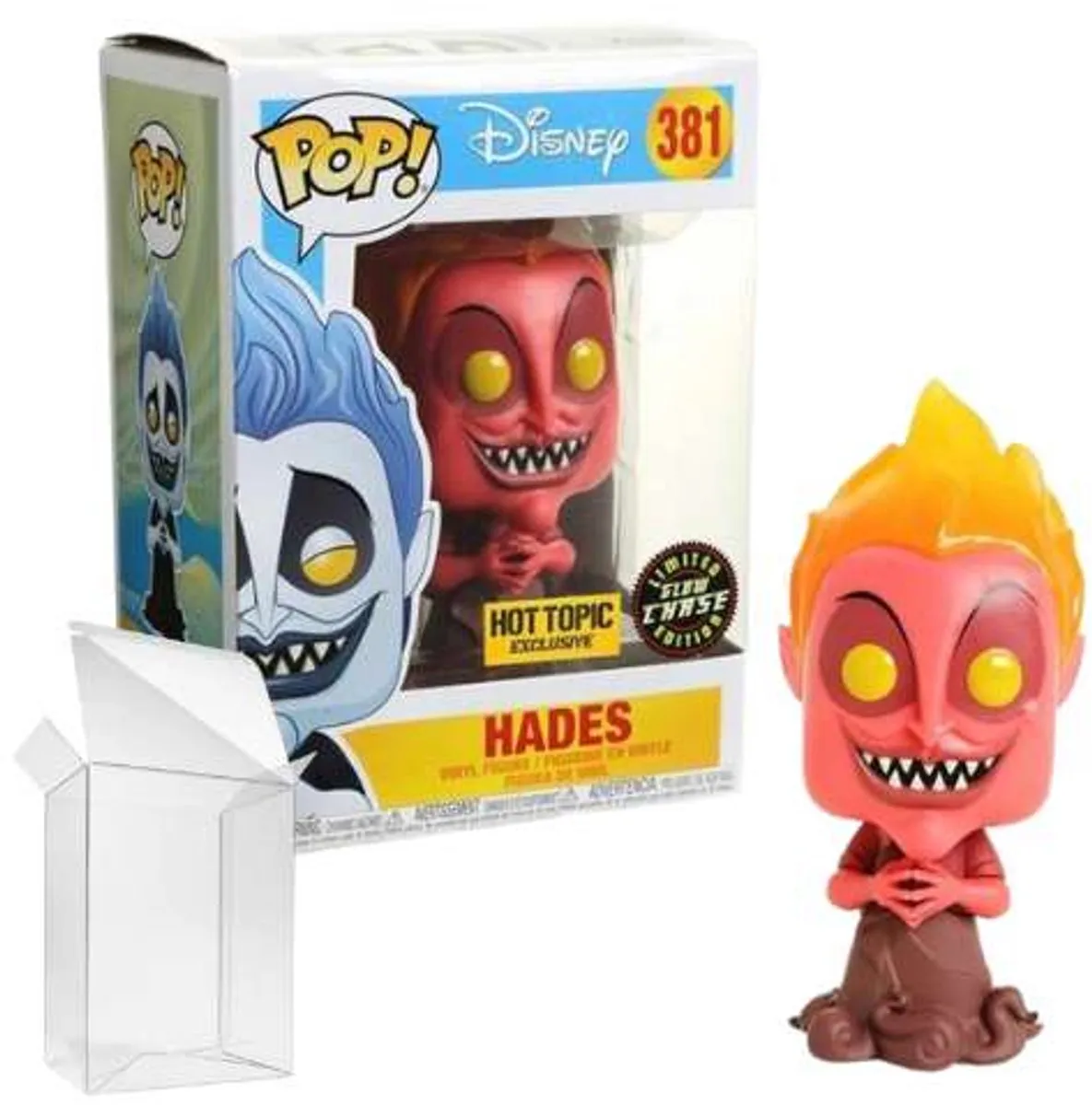 Funko Pop! Disney Hercules Hades #381 Glow Chase - Multi - afbeelding 2 van 2