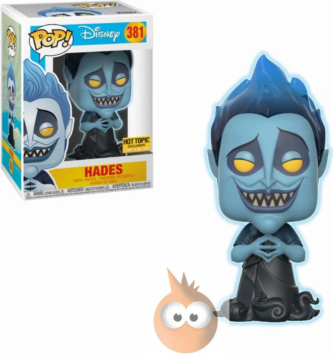 Funko Pop! Disney Hercules Hades #381 Glow Chase