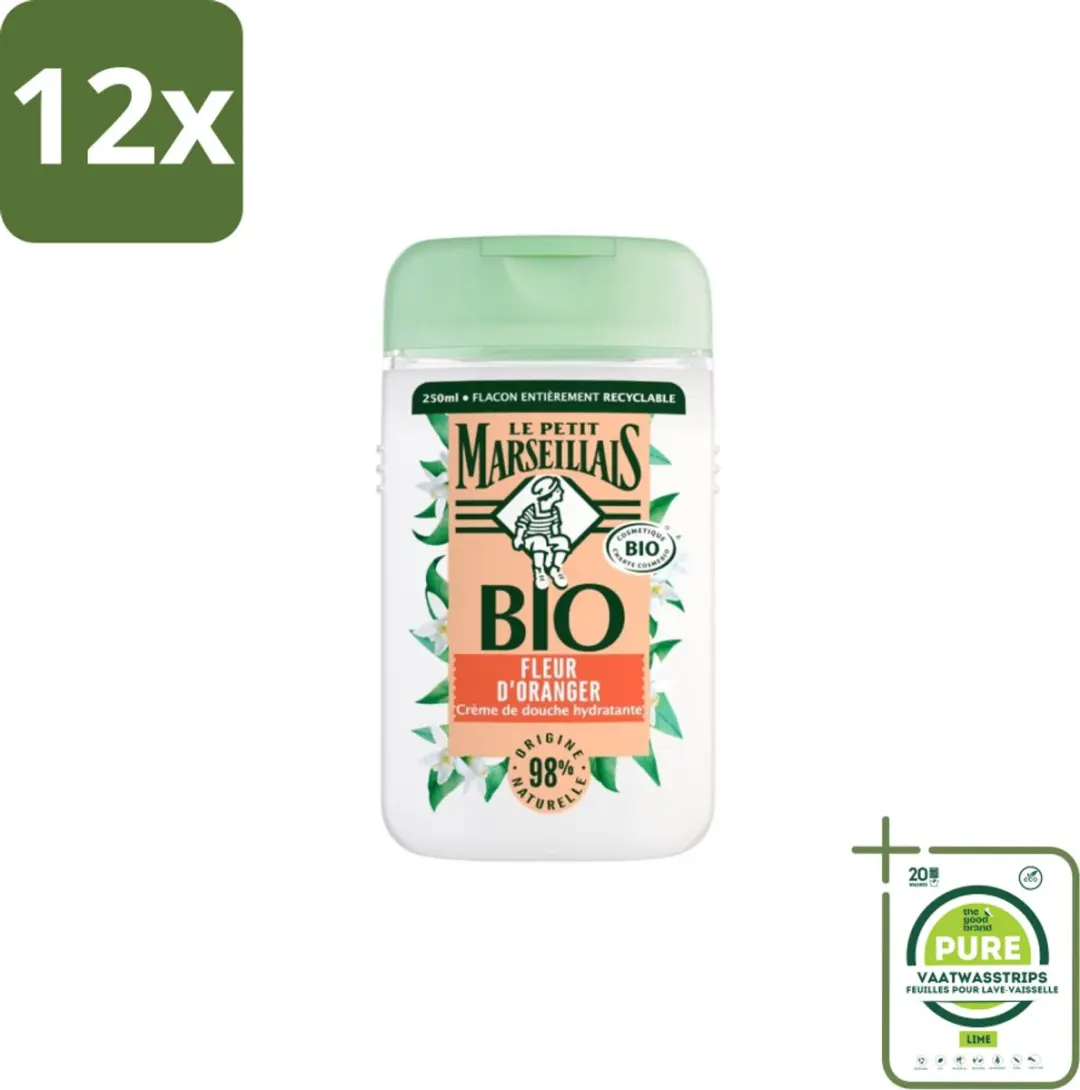 Le Petit Marseillais Douchegel Fleur d’Oranger 250ml