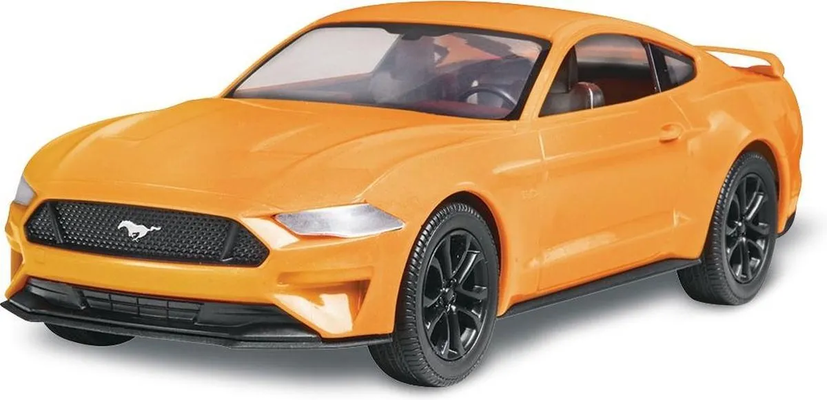 Revell Mustang 2018 1:25 Modelbouwset - 13-delig - Oranje