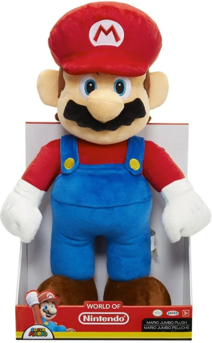 Nintendo Super Mario Jumbo Pluche 50cm - Multi