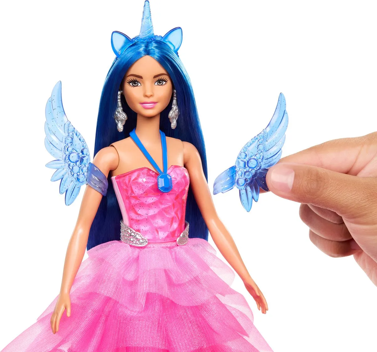 Barbie 65 Jaar A Touch of Magic Eenhoornpop - MPN 0194735183777 - Blauw