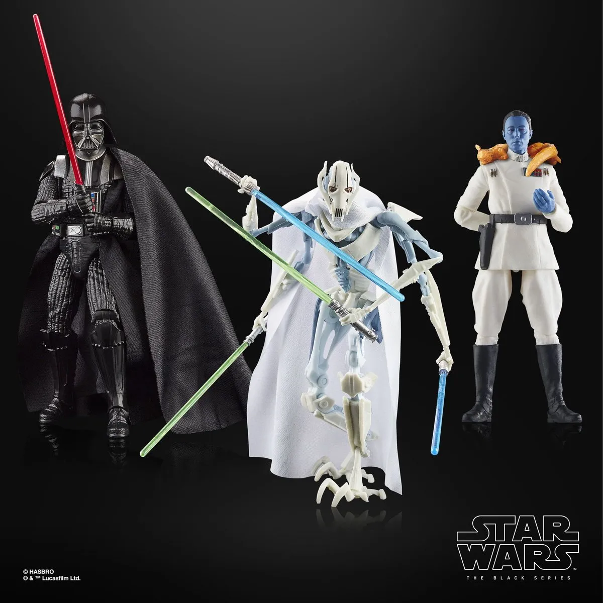Hasbro Star Wars Black Series Masters of Evil 3-Pack