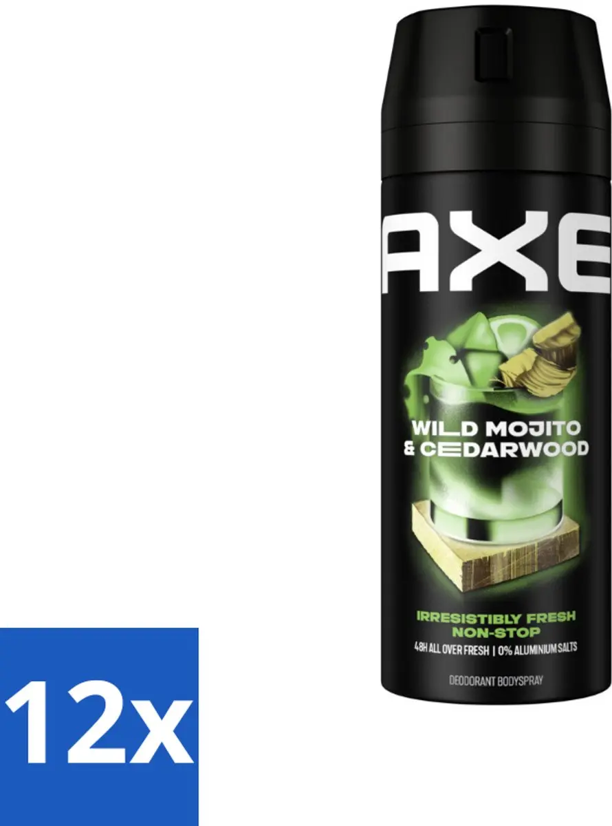 Axe Deodorant Bodyspray Green Mojito & Cedarwood 150ml