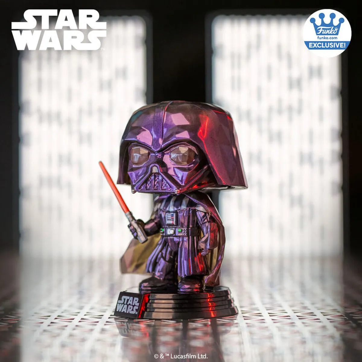 Funko Pop! Star Wars Darth Vader Disney 100 Exclusief #600 - Zwart