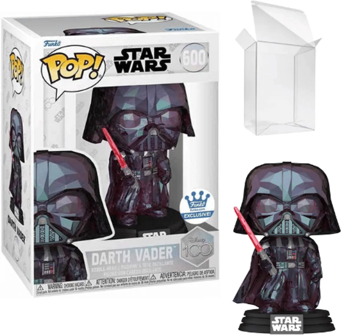 Funko Pop! Star Wars Darth Vader Disney 100 Exclusief #600