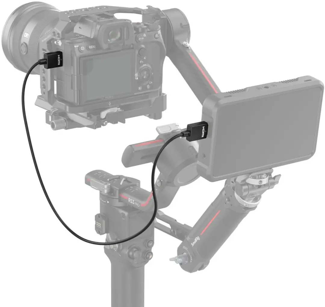 Smallrig 4794 Ultra-Slim 4K HDMI Kabel A-A 100cm - Zwart