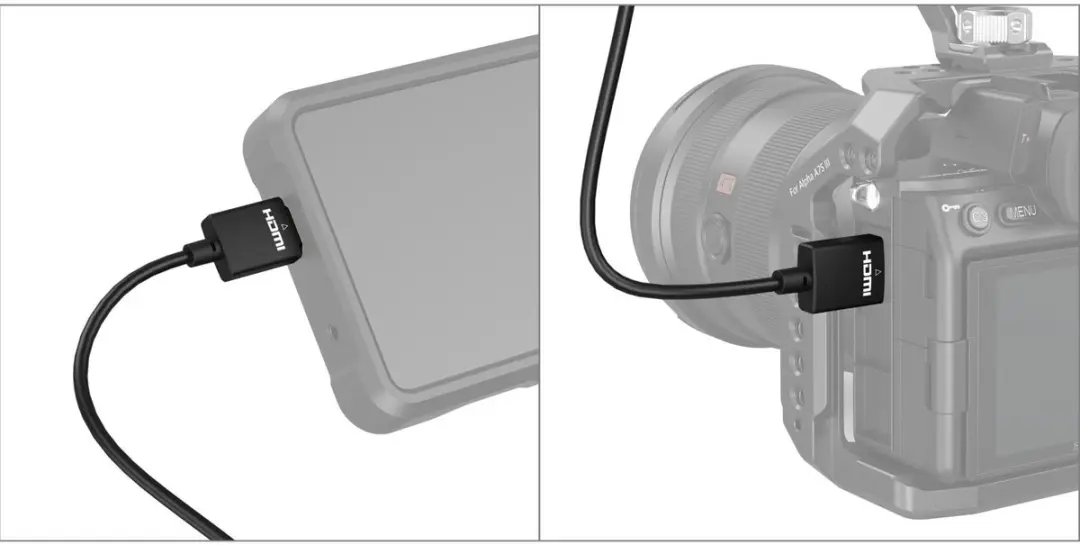 Smallrig 4794 Ultra-Slim 4K HDMI Kabel A-A 100cm - Zwart