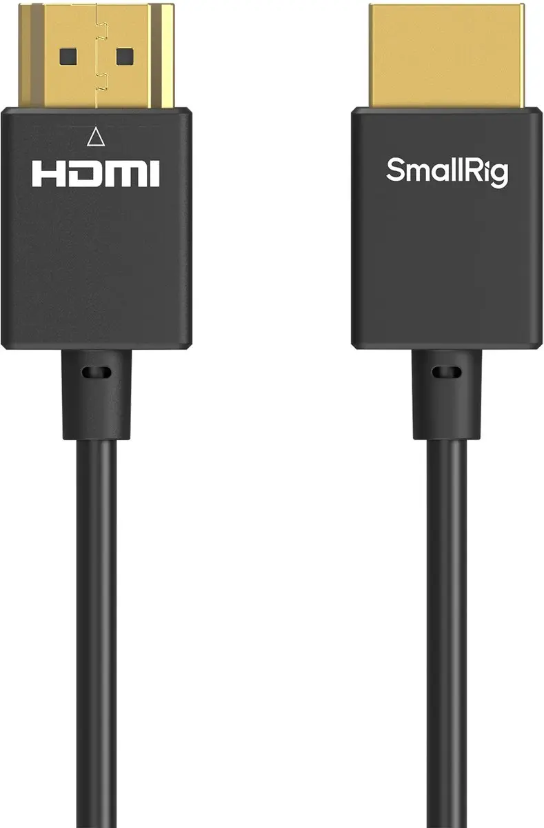 Smallrig 4794 Ultra-Slim 4K HDMI Kabel A-A 100cm - Zwart