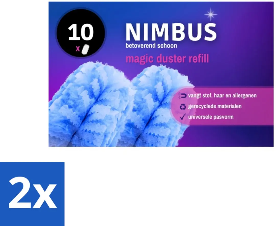 NIMBUS Magic Duster Refill 10 stuks per verpakking