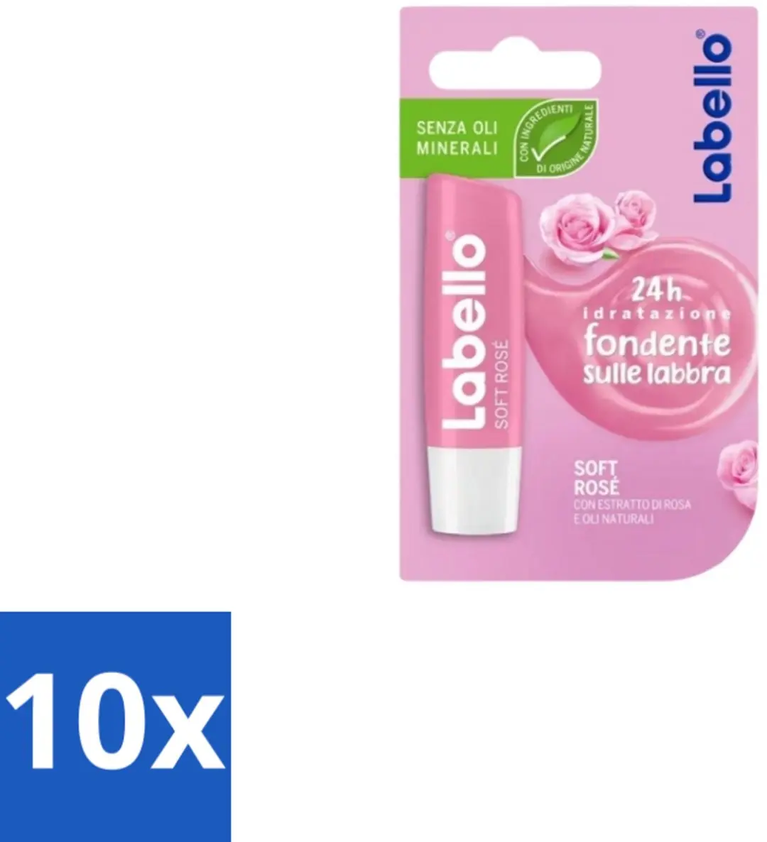 Labello Soft Rosé Lippenbalsem 50g