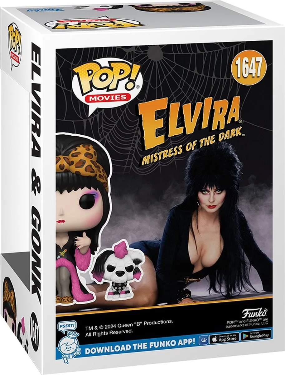 Funko Pop! Elvira & Gonk 80694 Vinylfiguur - Multicolor