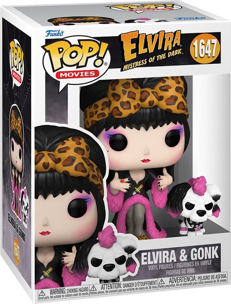 Funko Pop! Elvira & Gonk 80694 Vinylfiguur - Multicolor