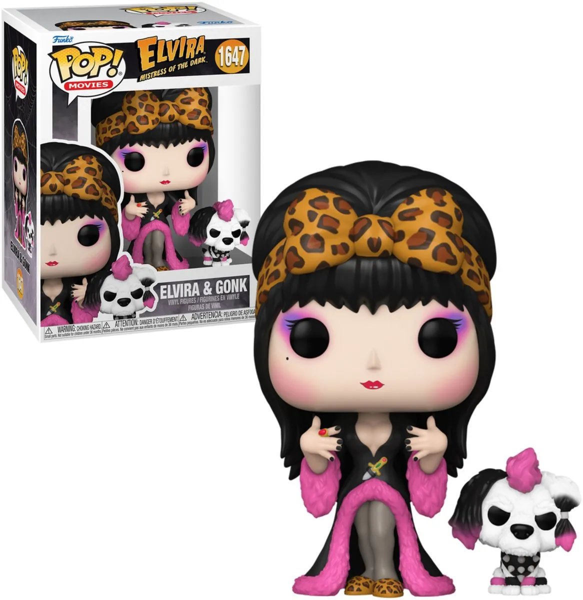Funko Pop! Elvira & Gonk 80694 Vinylfiguur - Multicolor