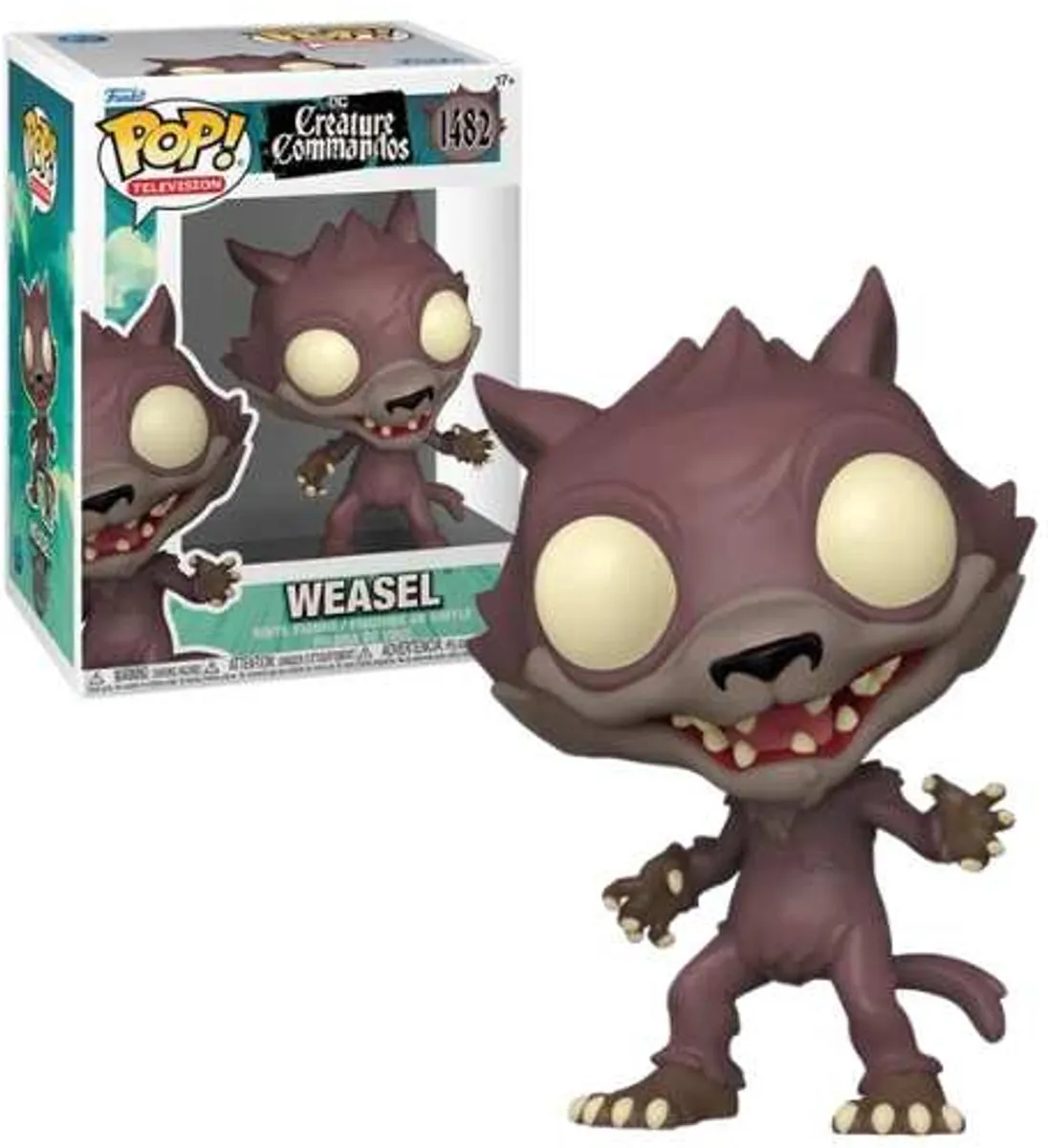 Funko Pop! DC Comics Creature Commandos Weasel #1482 - Multicolor