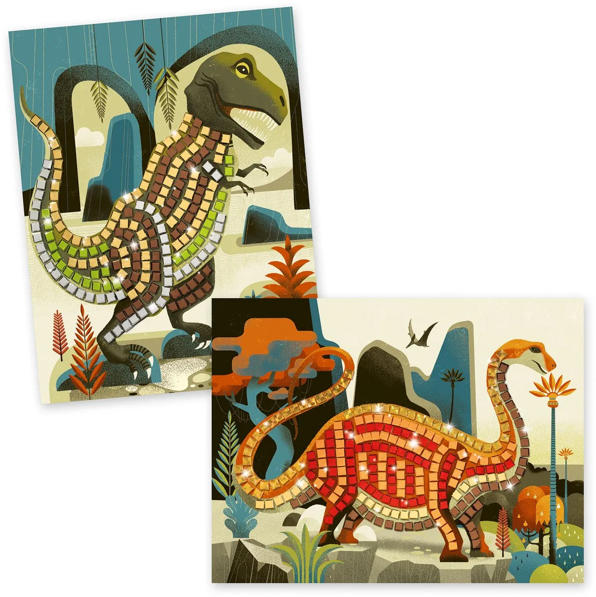 Djeco Mozaïeken Dinosaurs Knutselset